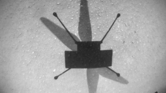 NASA的机智号火星直升机完成最具挑战性的第九次飞行
